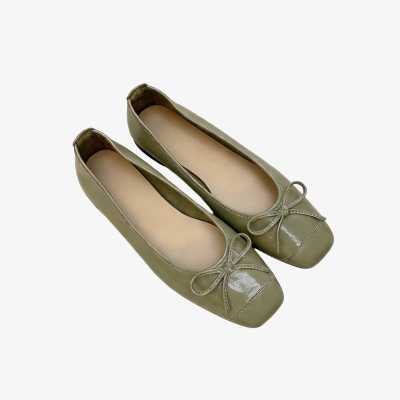 Bailarinas elegantes con lazo, ligeras y antideslizantes, ideales para el trabajo y los viajes (N33)