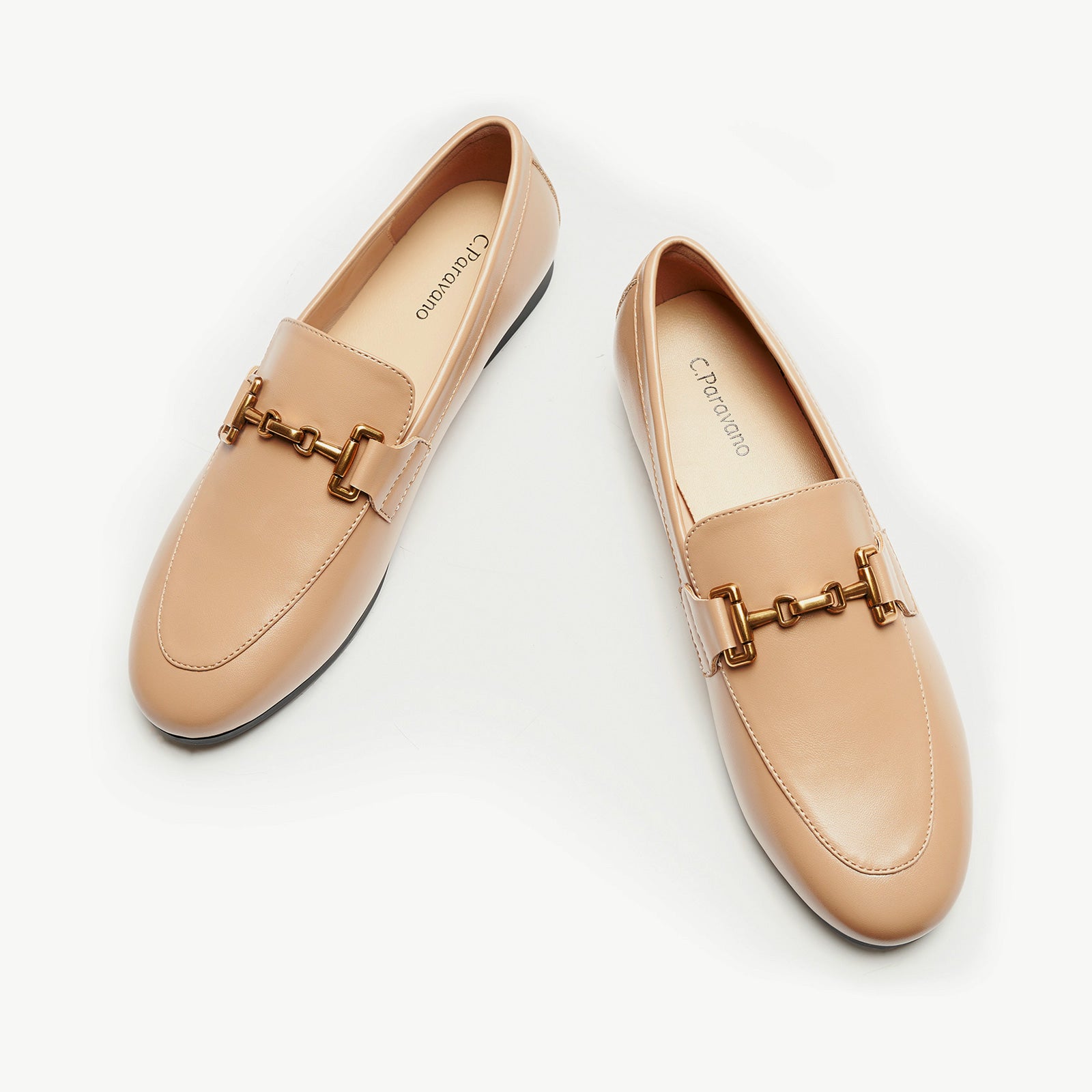 Mocassins &agrave; bout rond Gold Bit (Loraine)