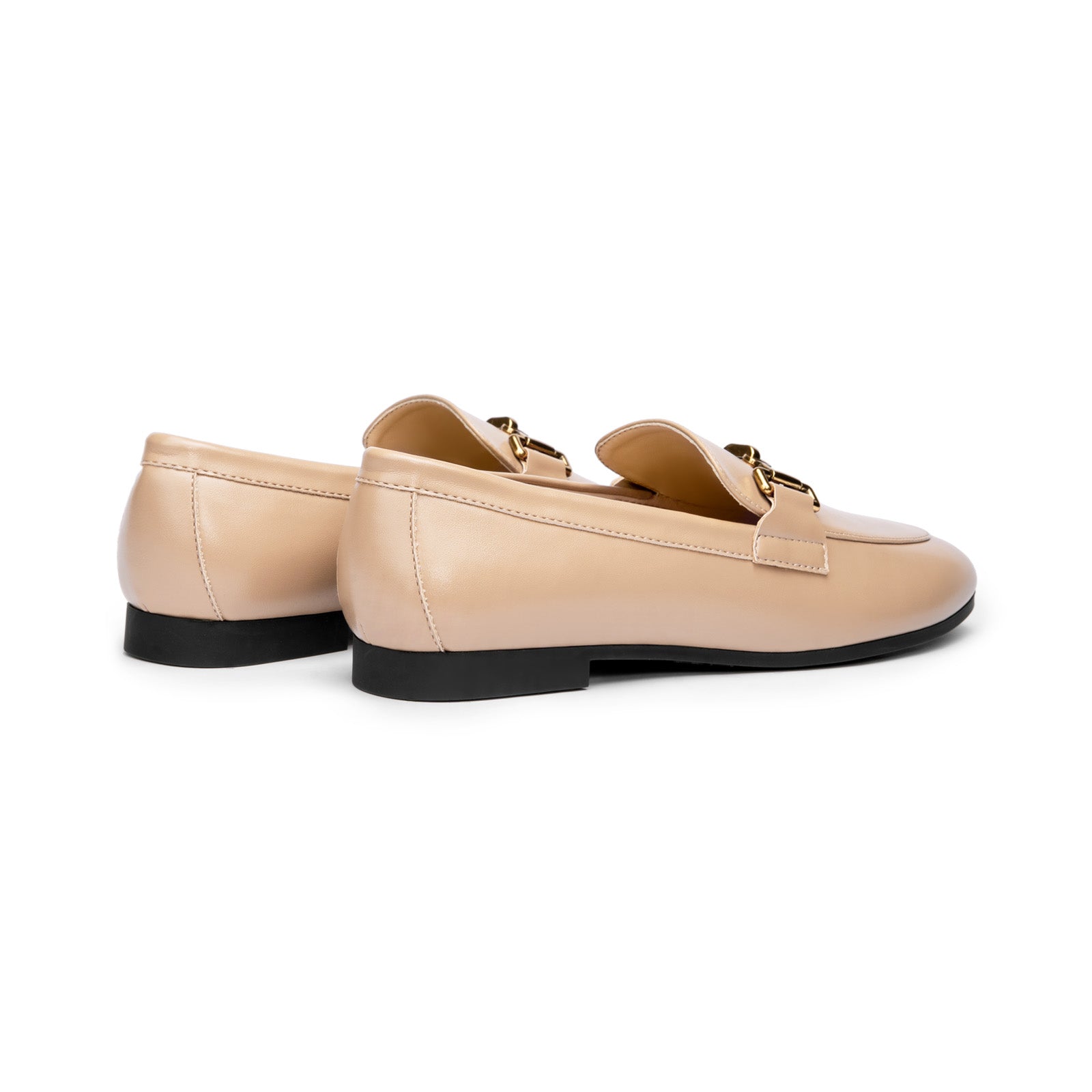 Mocassins &agrave; bout rond Gold Bit (Loraine)