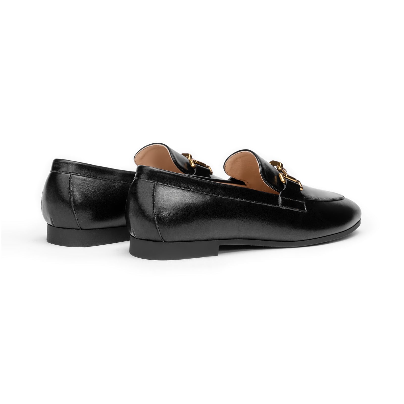 Mocassins &agrave; bout rond Gold Bit (Loraine)
