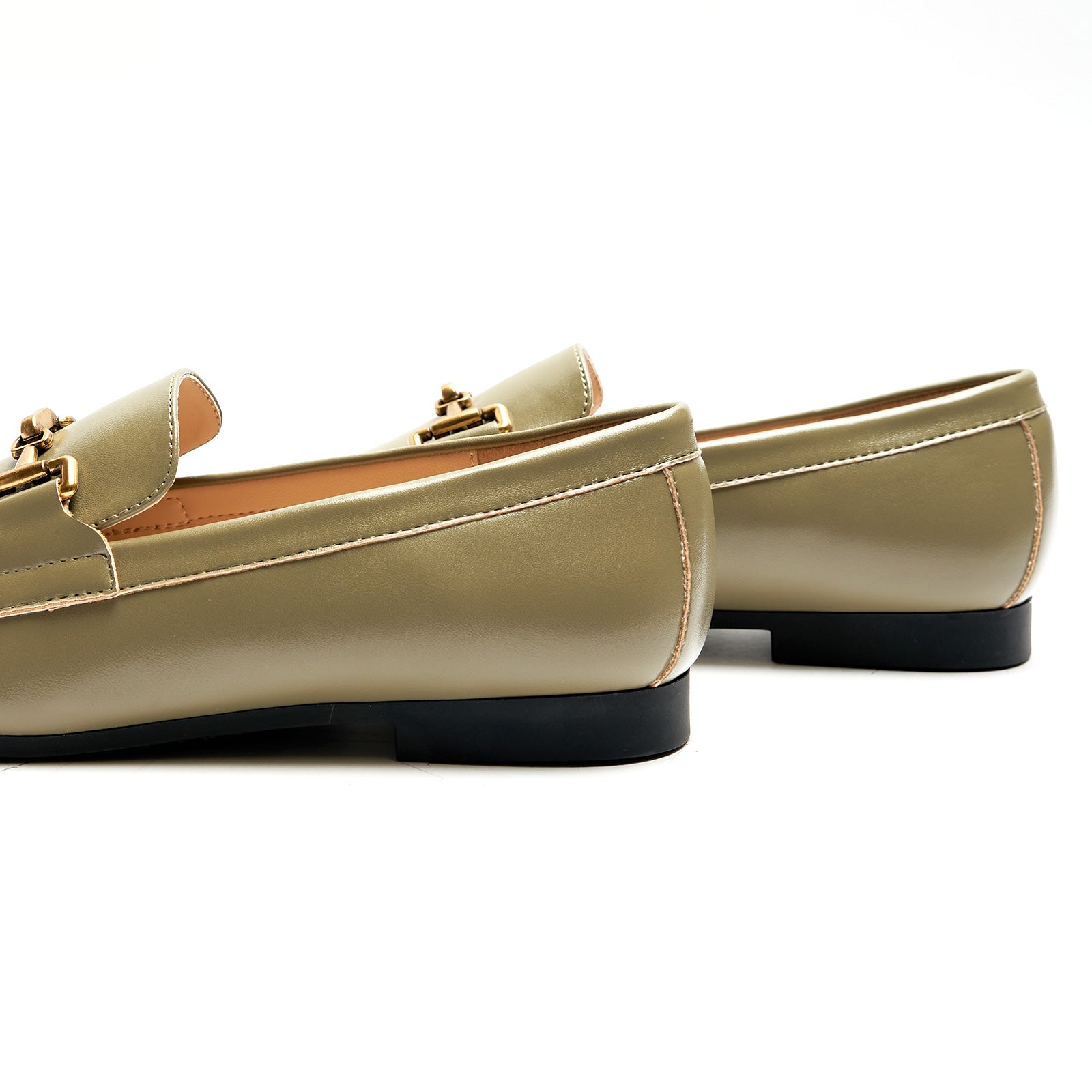 Mocassins &agrave; bout rond Gold Bit (Loraine)