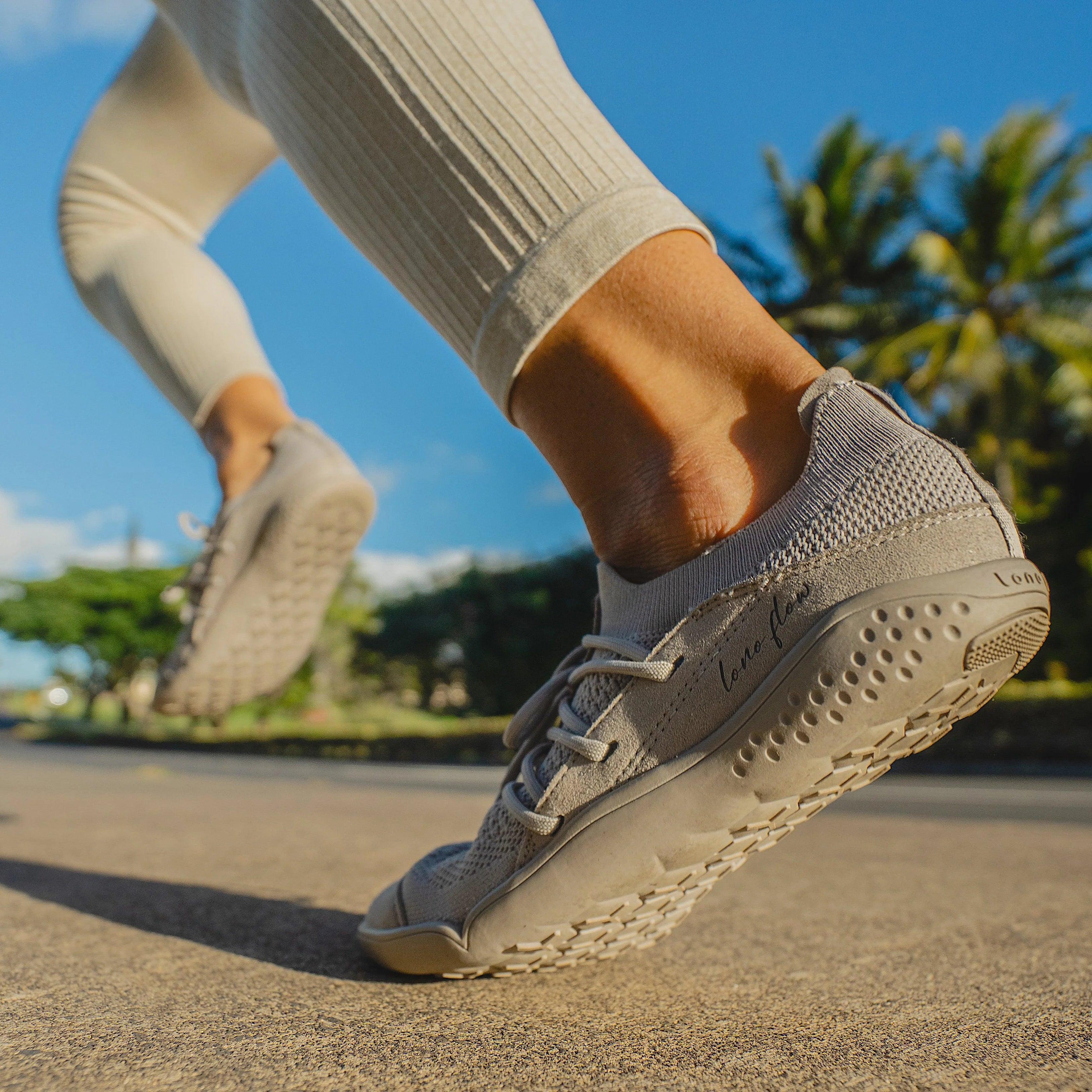 FLOW GREY Barfu&szlig;schuhe Lifestyle Barfu&szlig;schuhe