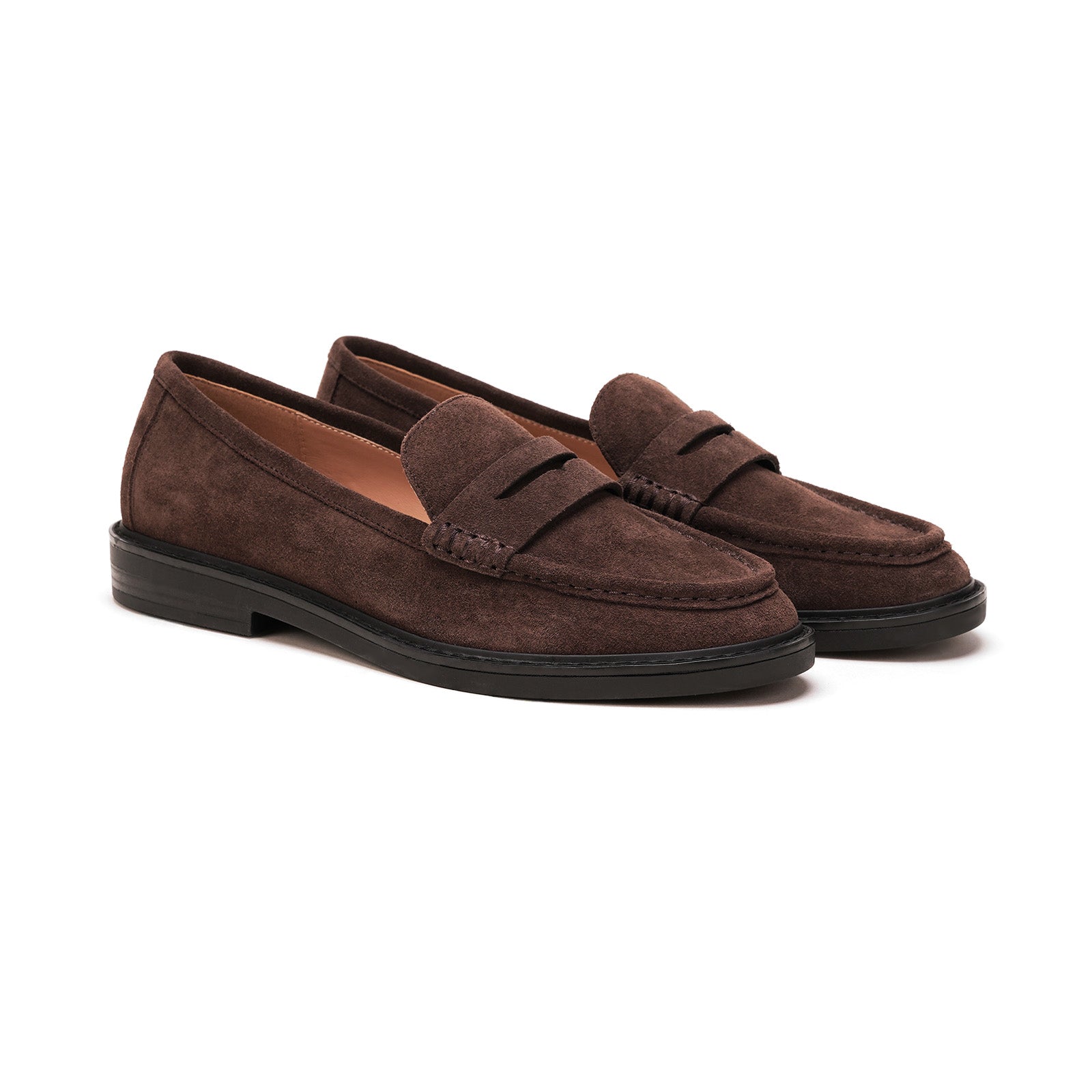 Mocassins penny en daim Serenity (Valora)