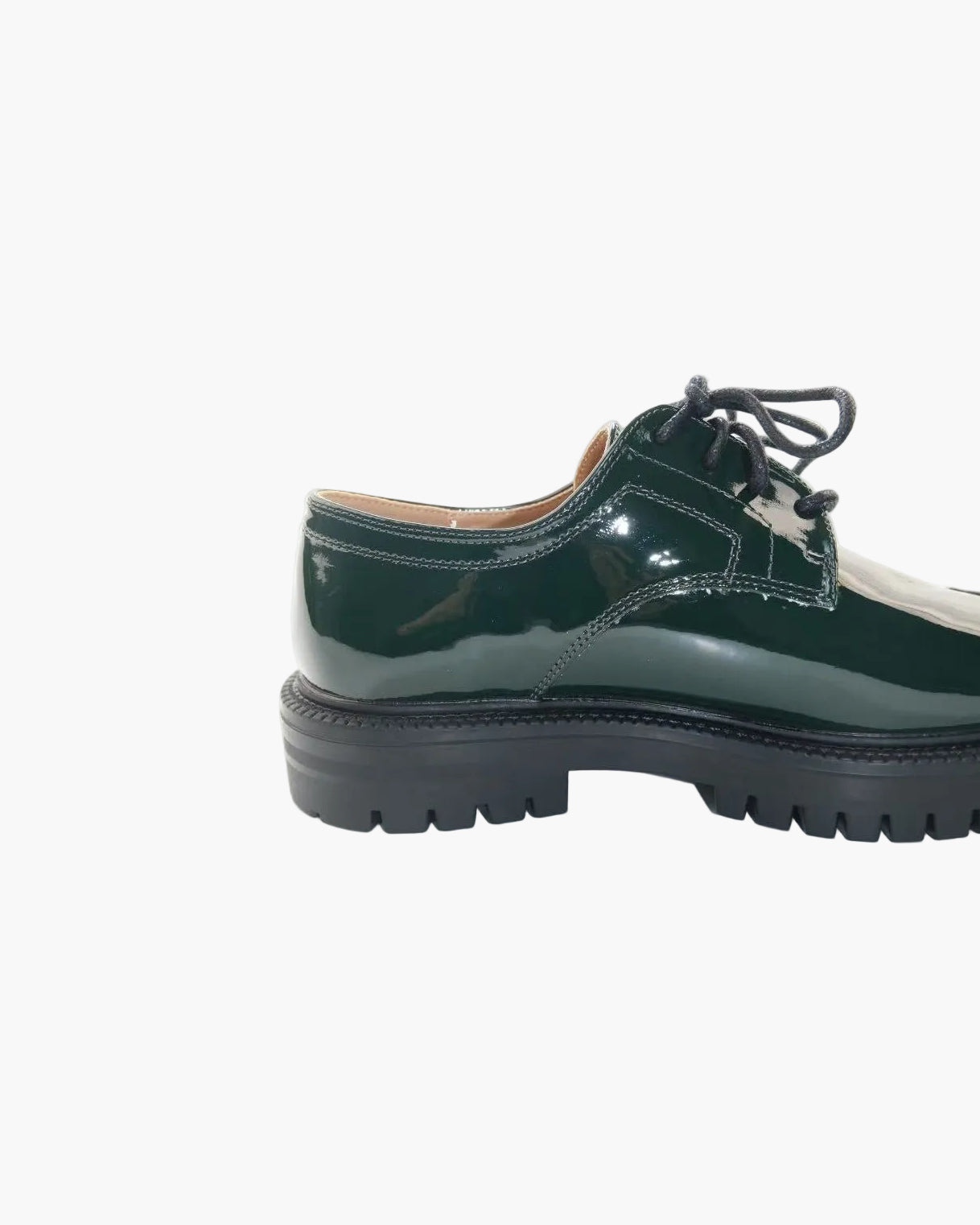 Mocassins Tabi &agrave; lacets et talon &eacute;pais