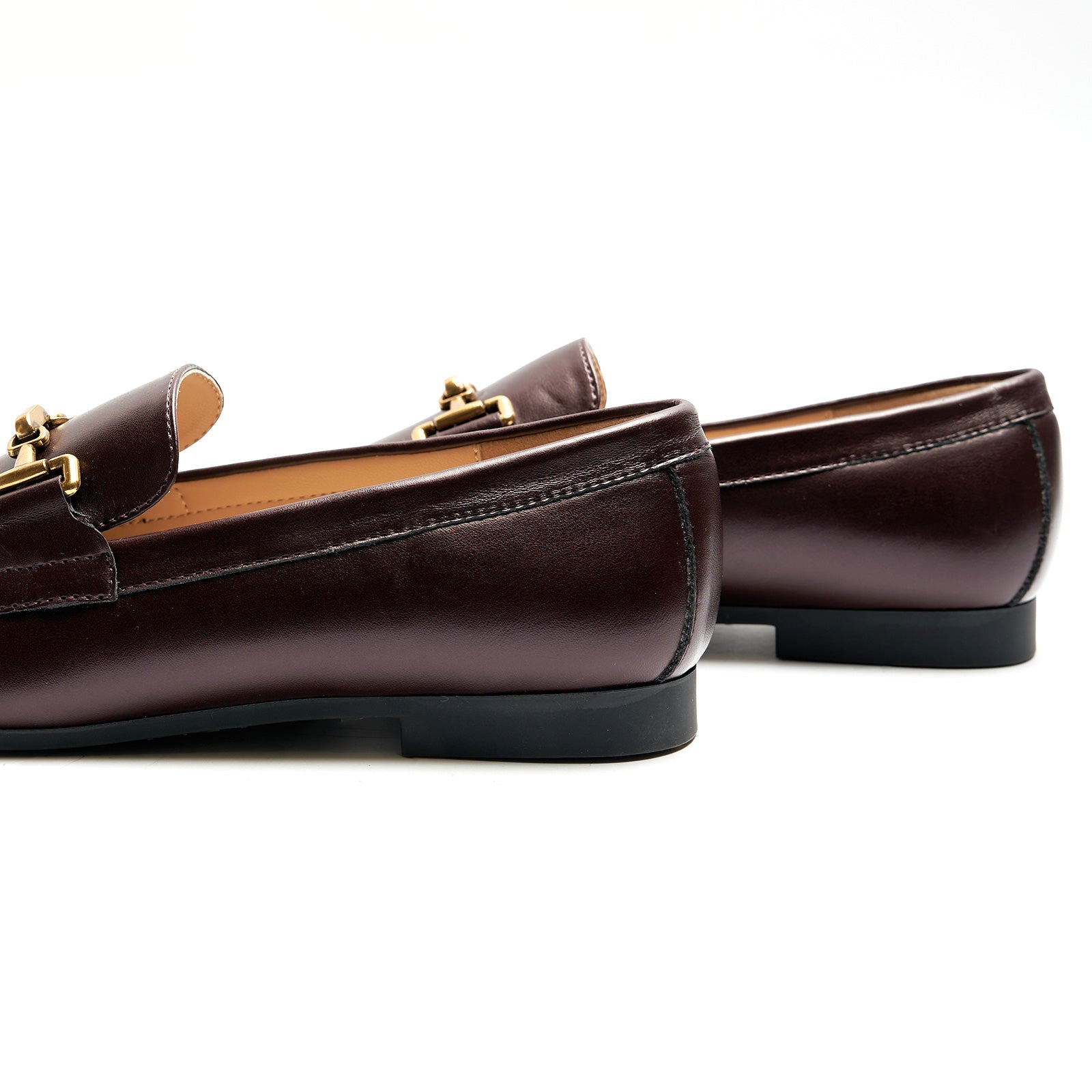 Mocassins &agrave; bout rond Gold Bit (Loraine)