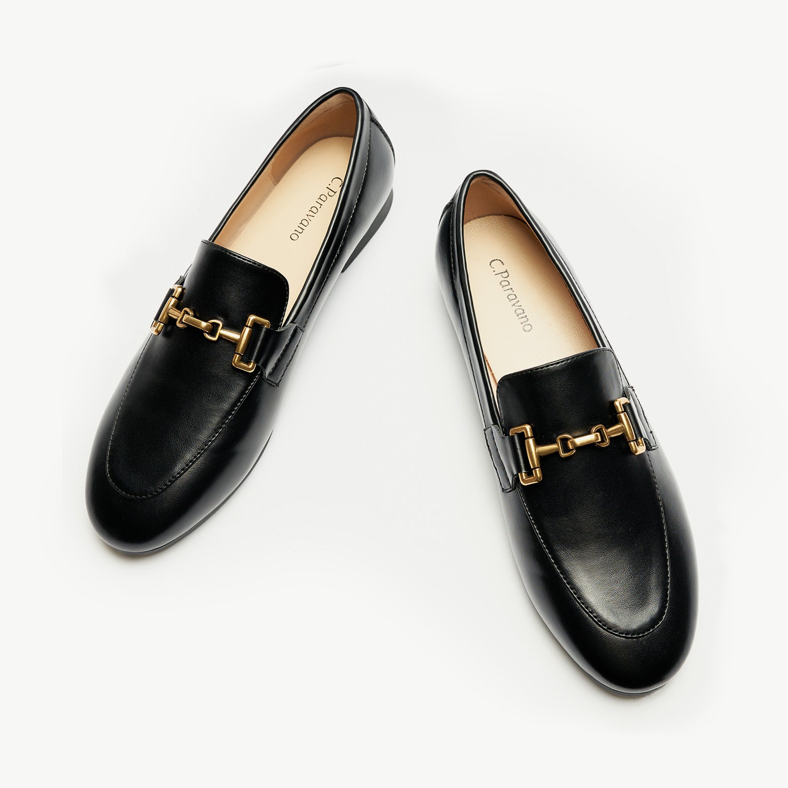 Mocassins &agrave; bout rond Gold Bit (Loraine)