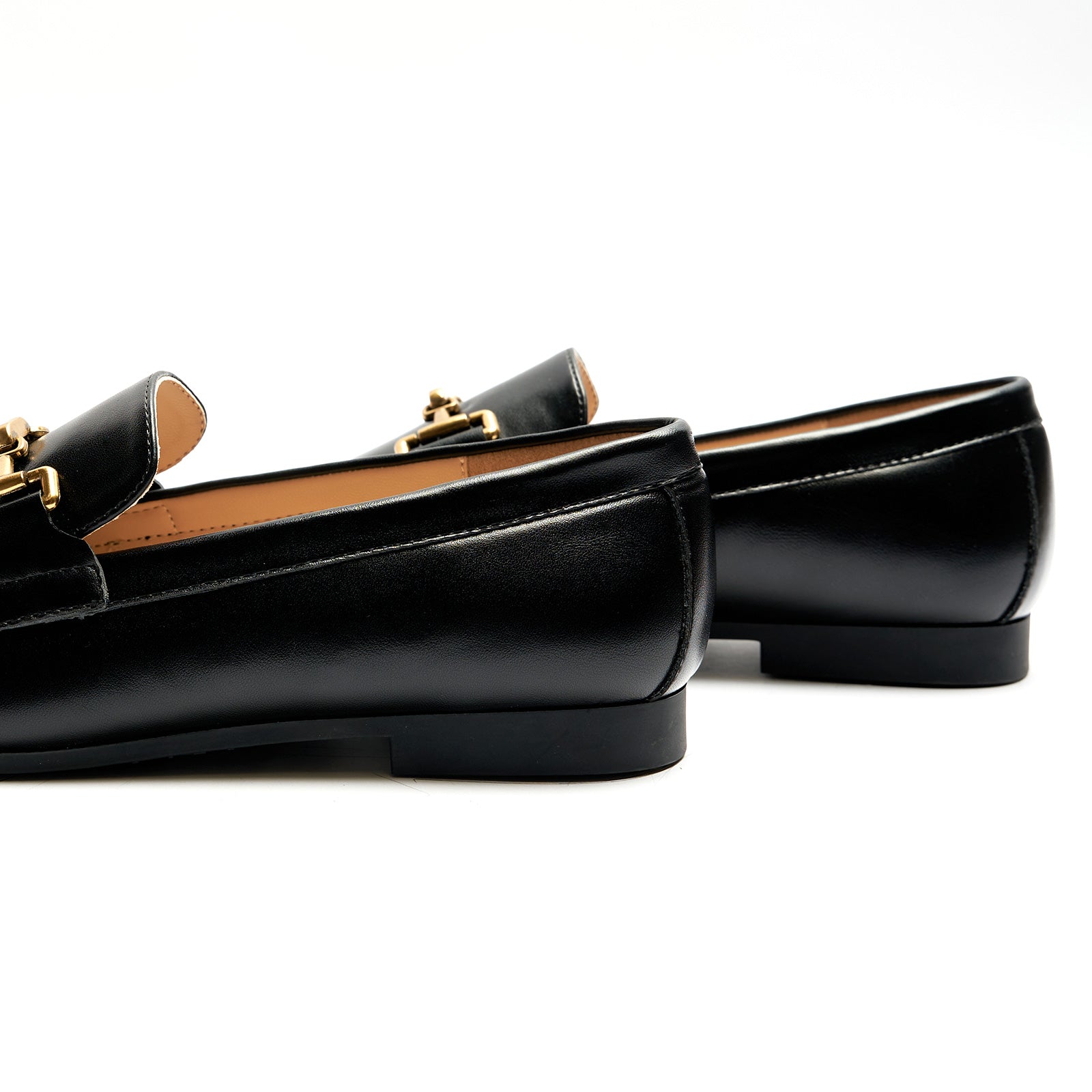 Mocassins &agrave; bout rond Gold Bit (Loraine)