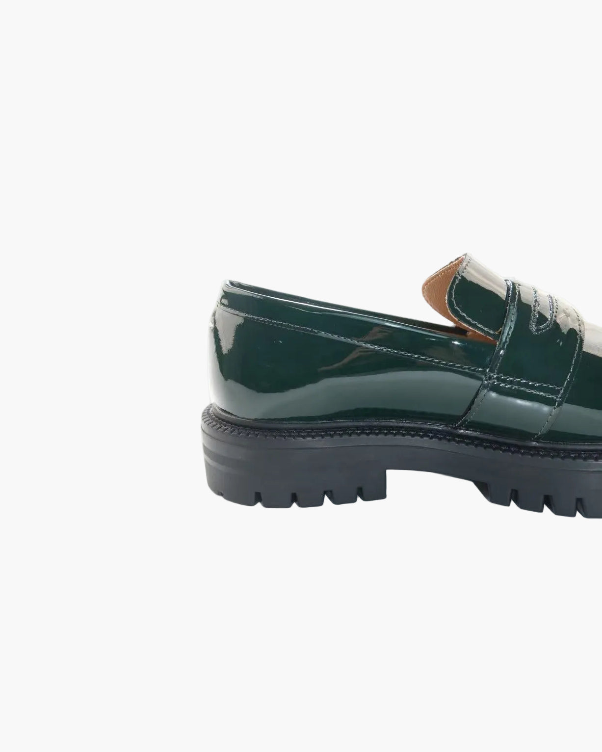 Mocassins Tabi &agrave; talon &eacute;pais