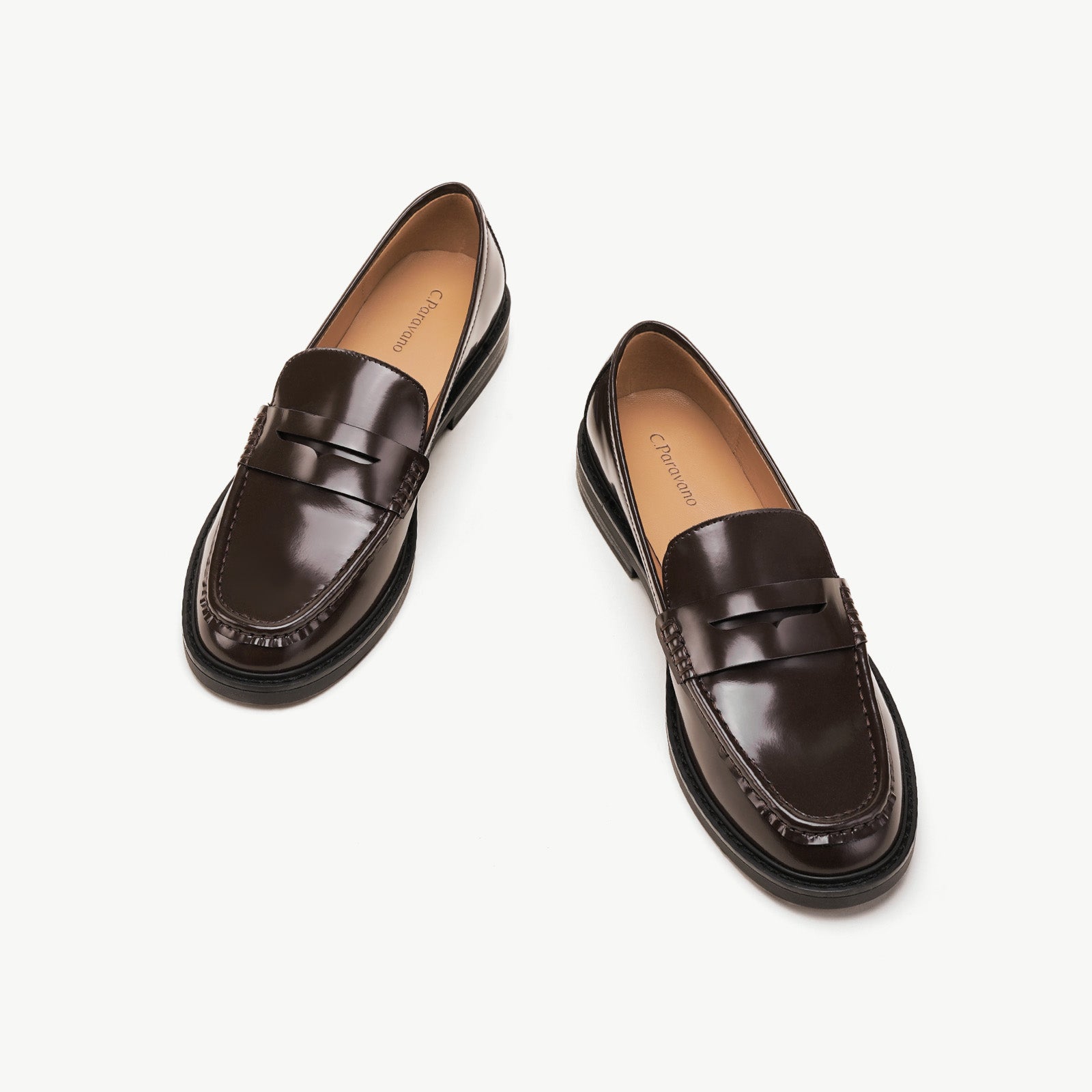Mocassins penny en daim Serenity (Valora)
