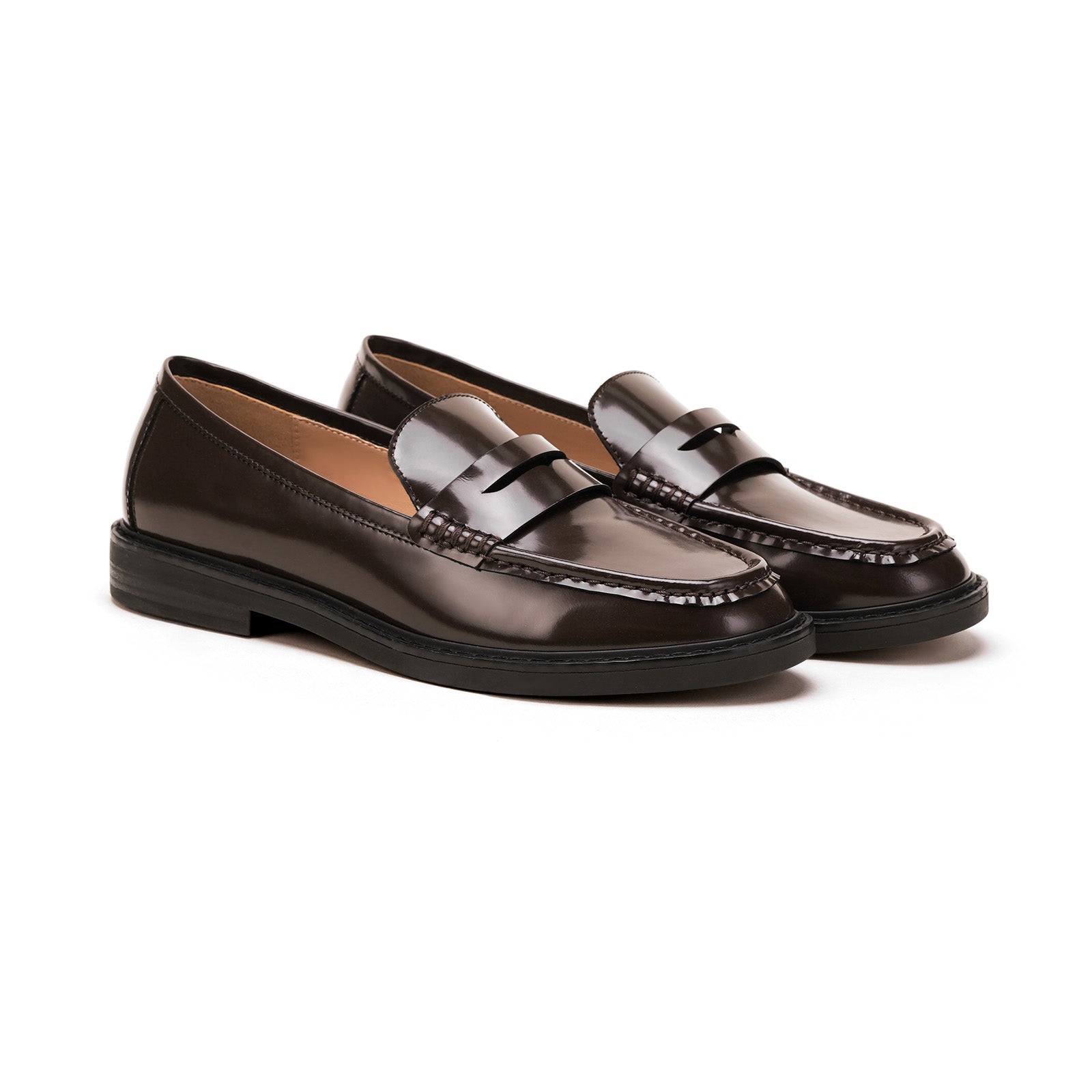 Mocassins penny en daim Serenity (Valora)