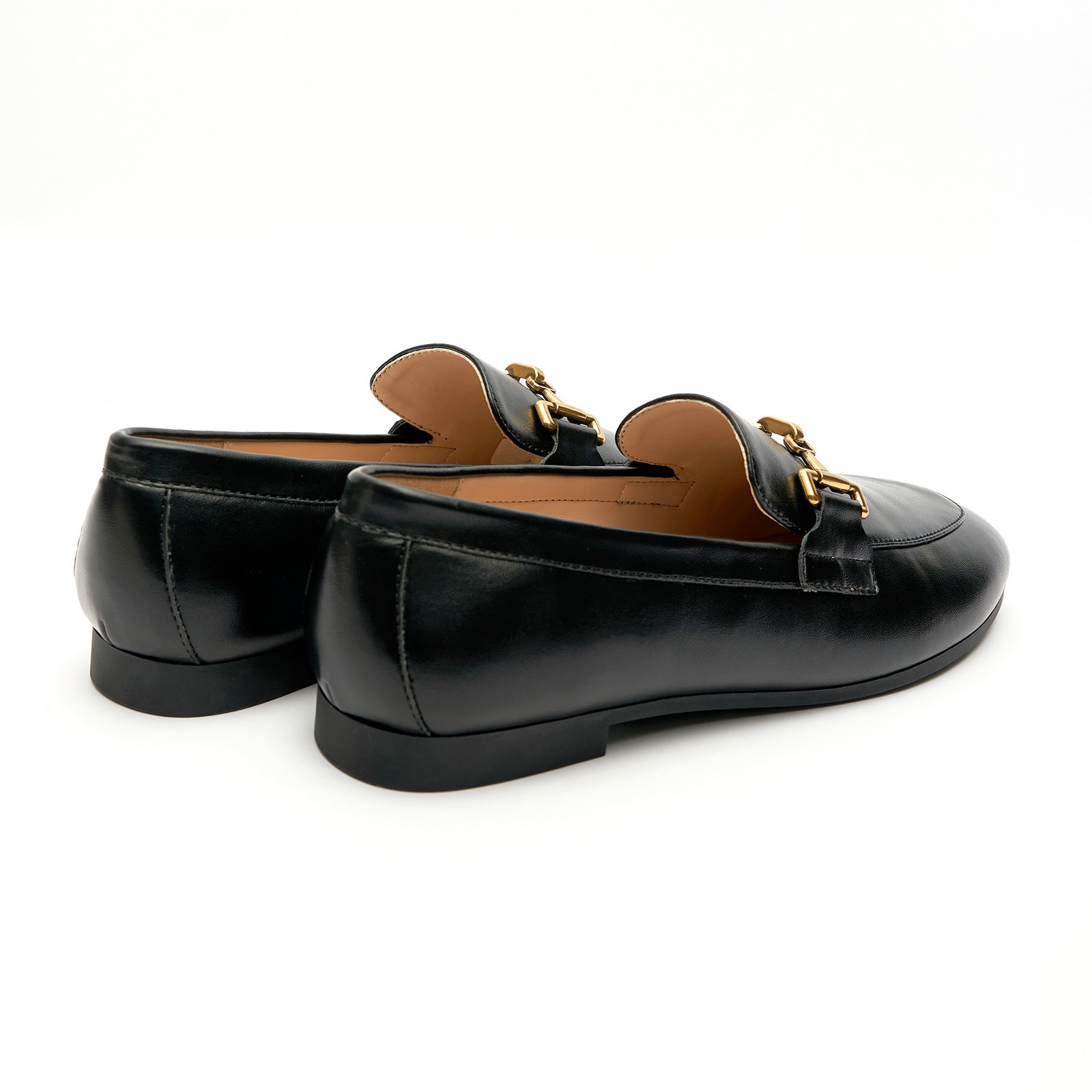 Mocassins &agrave; bout rond Gold Bit (Loraine)
