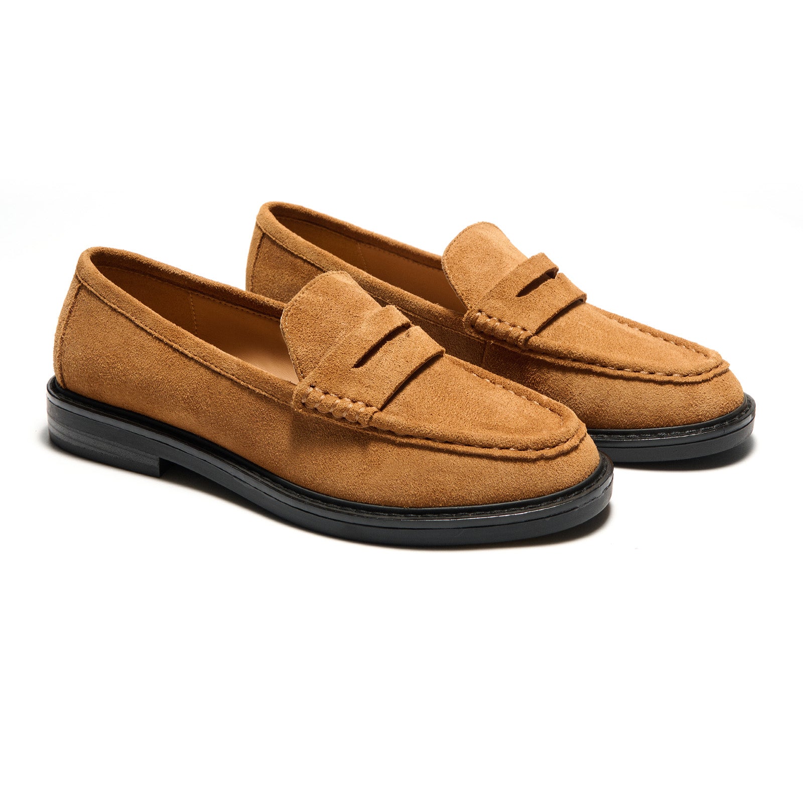 Mocassins penny en daim Serenity (Valora)
