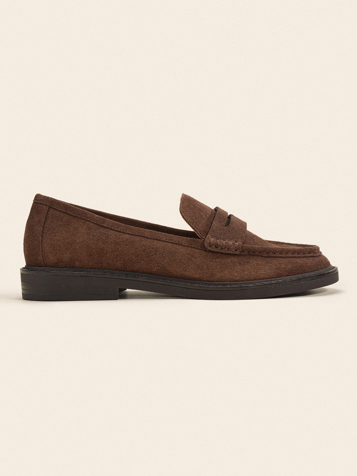 Mocassins penny en daim Serenity (Valora)