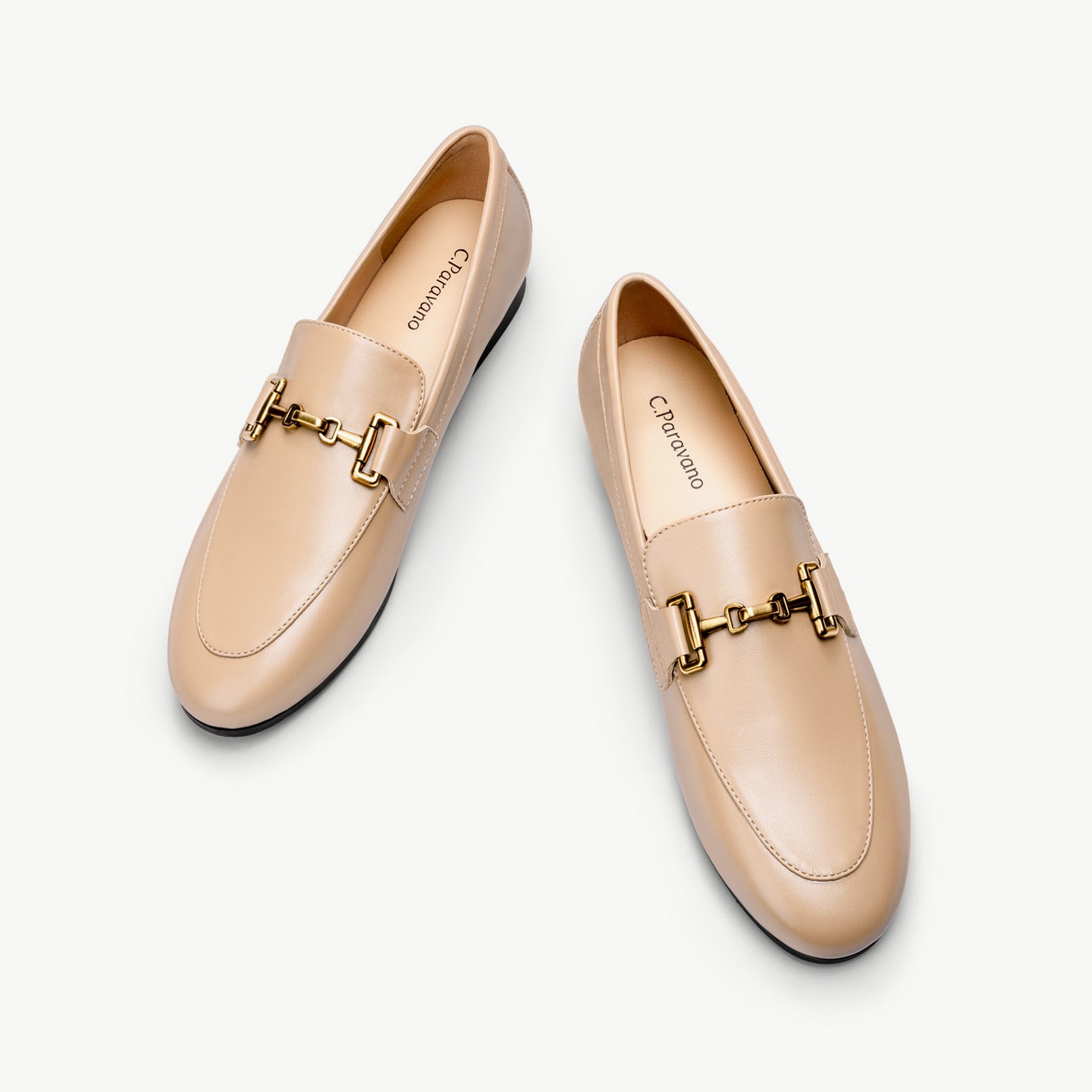 Mocassins &agrave; bout rond Gold Bit (Loraine)