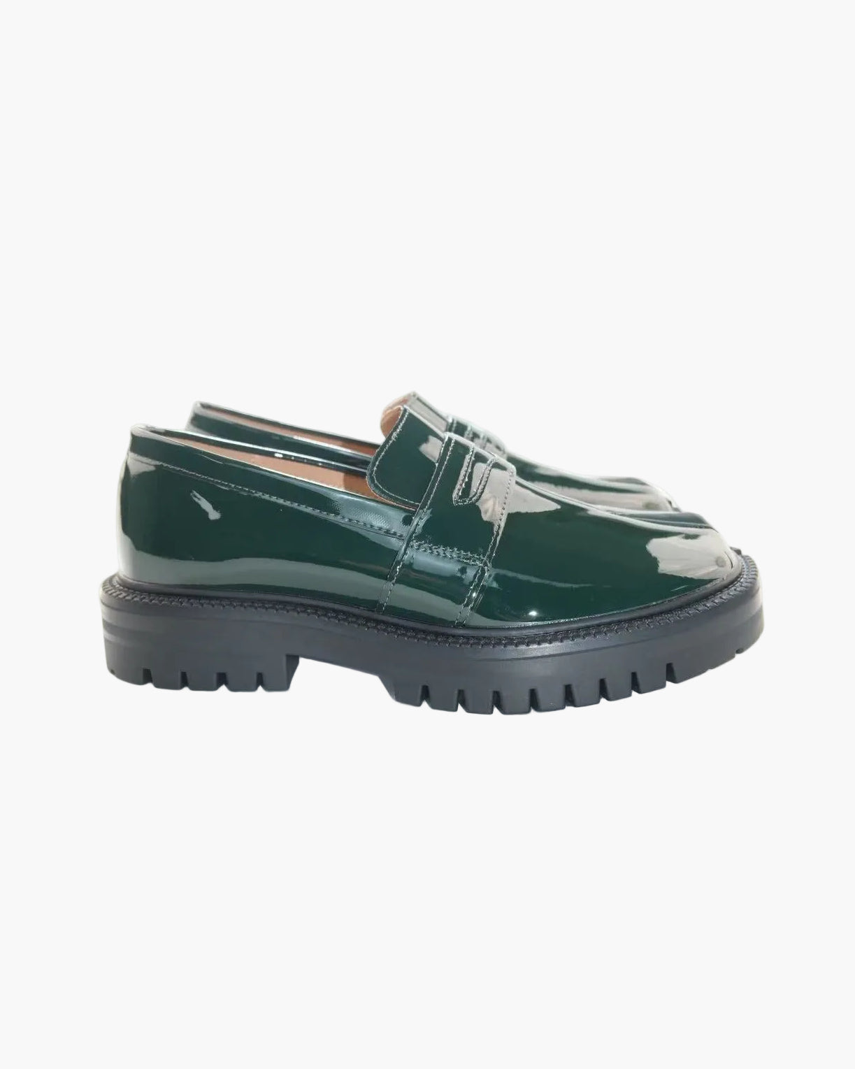 Mocassins Tabi &agrave; talon &eacute;pais