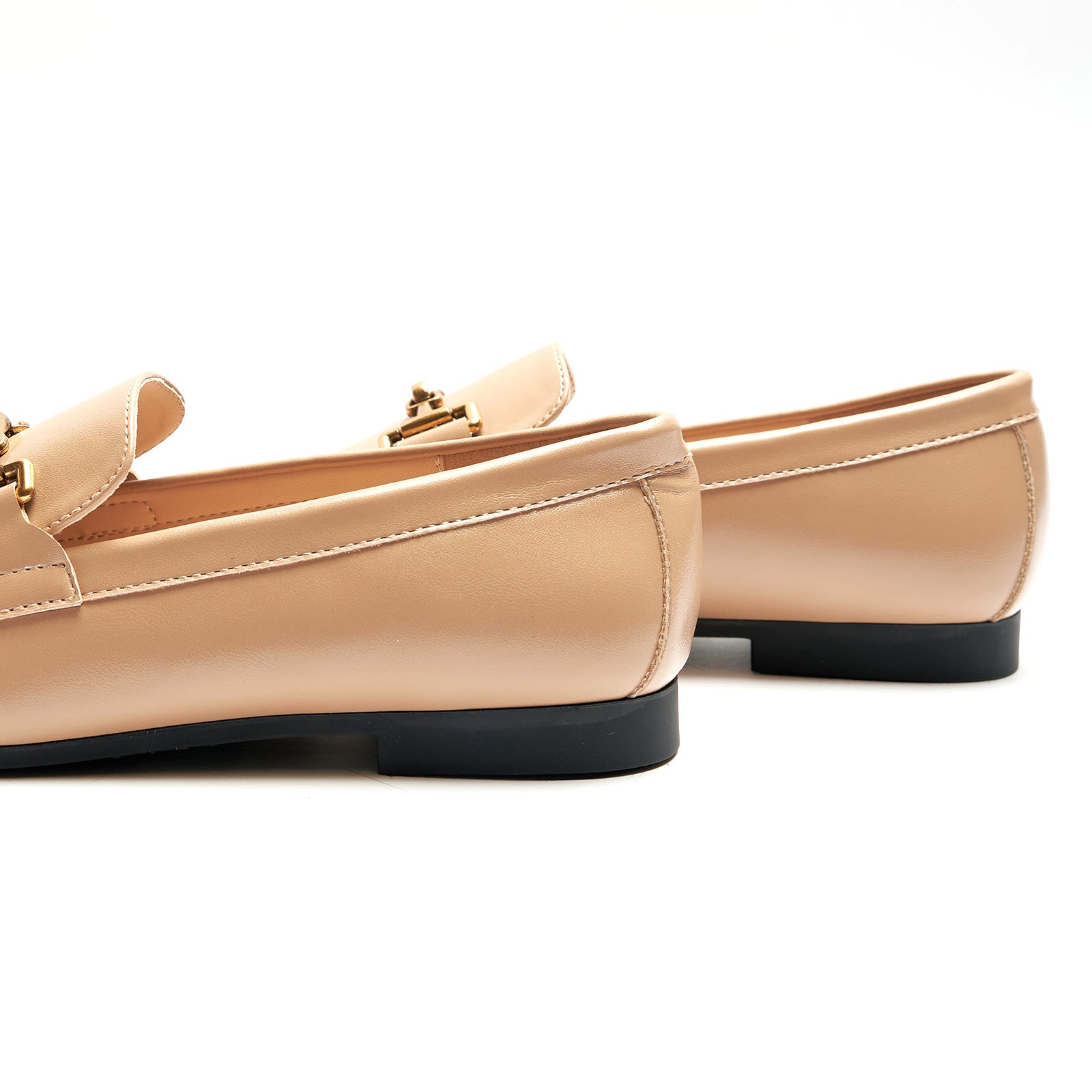 Mocassins &agrave; bout rond Gold Bit (Loraine)