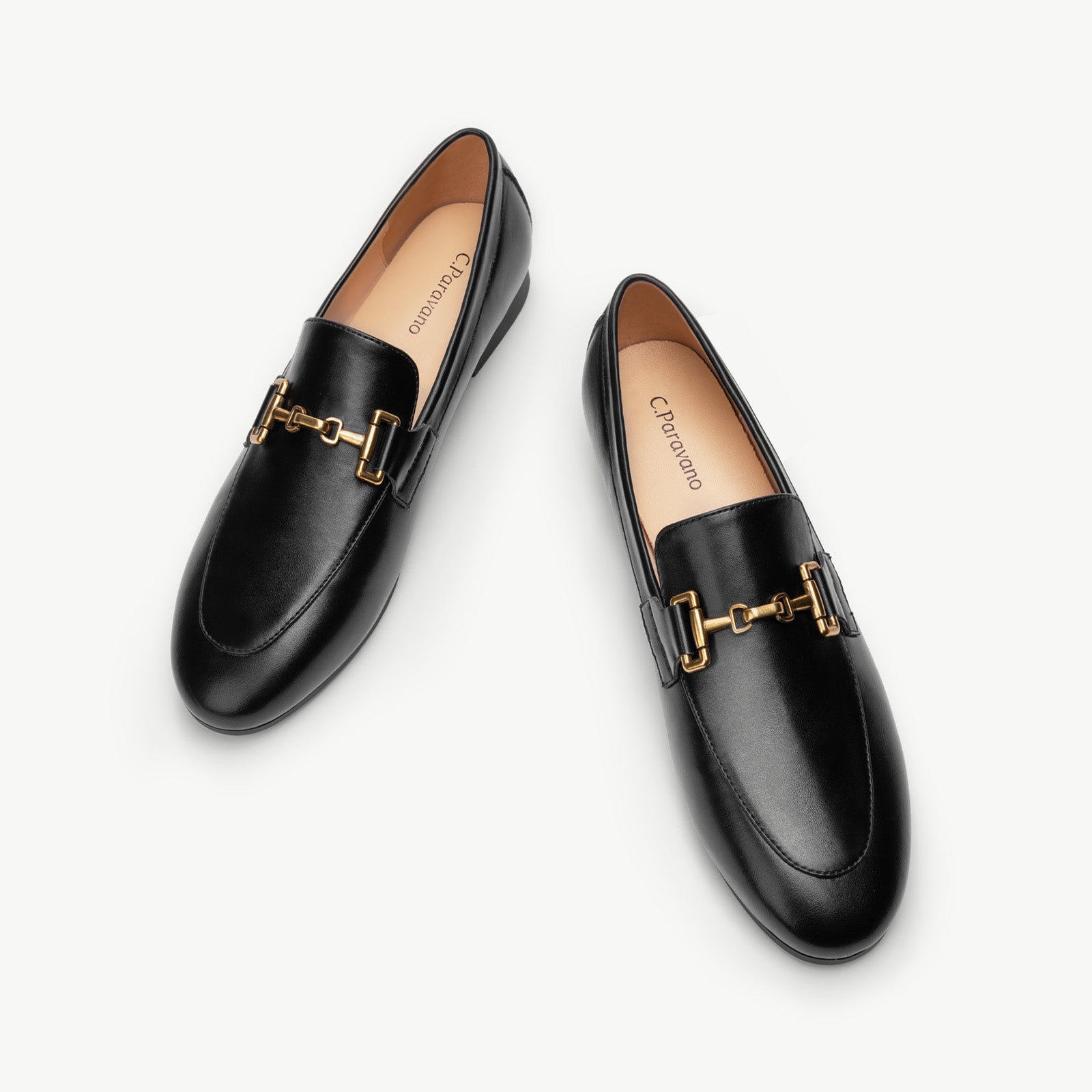 Mocassins &agrave; bout rond Gold Bit (Loraine)