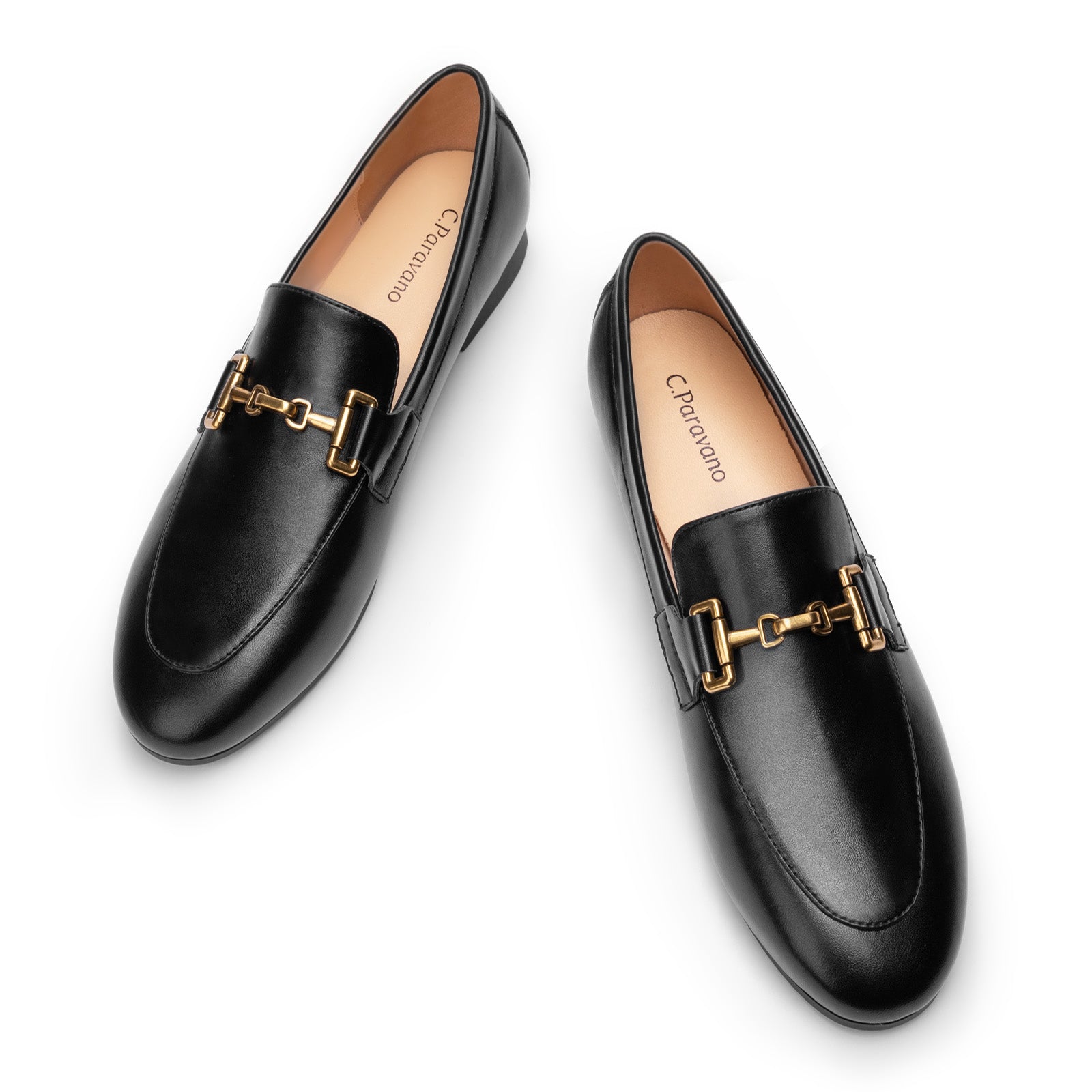 Mocassins &agrave; bout rond Gold Bit (Loraine)