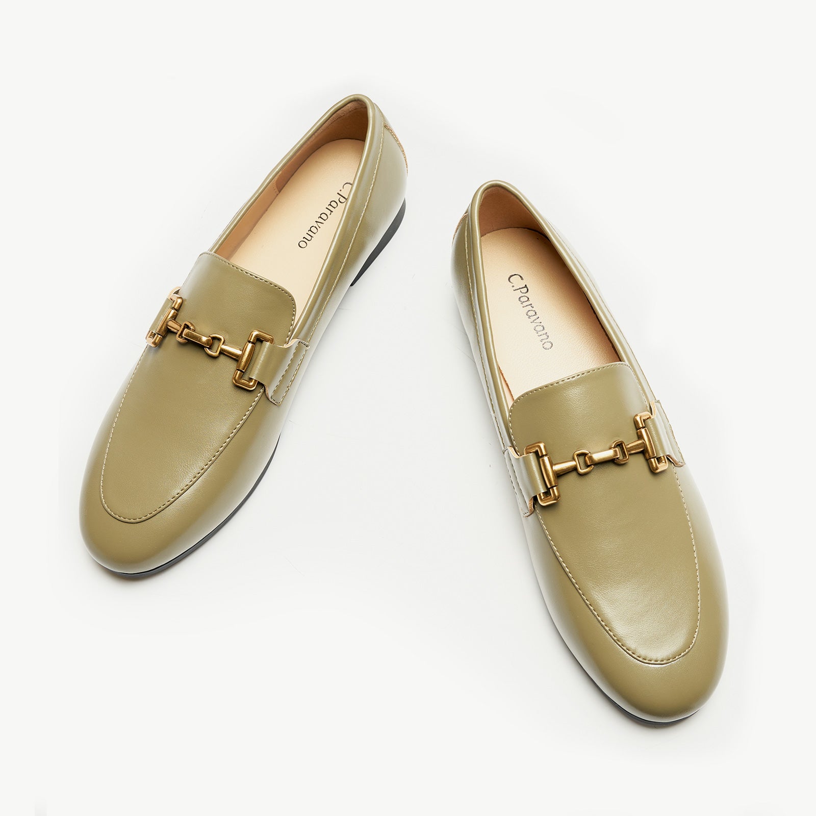 Mocassins &agrave; bout rond Gold Bit (Loraine)