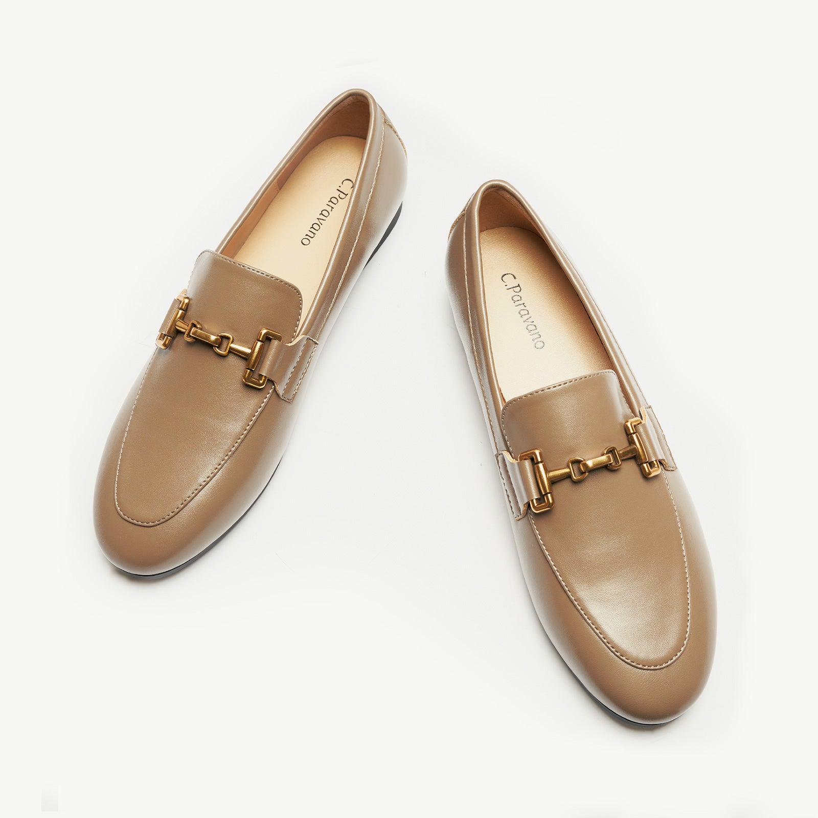 Mocassins &agrave; bout rond Gold Bit (Loraine)