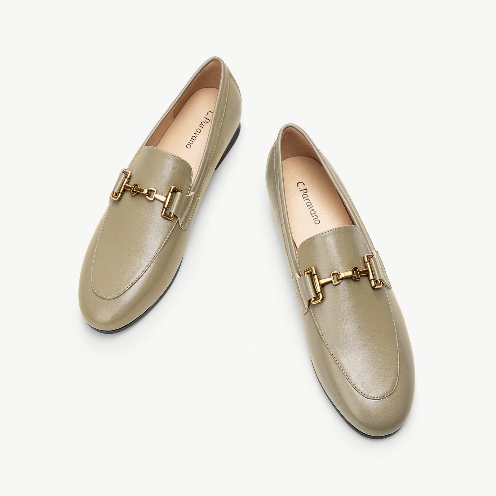 Mocassins &agrave; bout rond Gold Bit (Loraine)