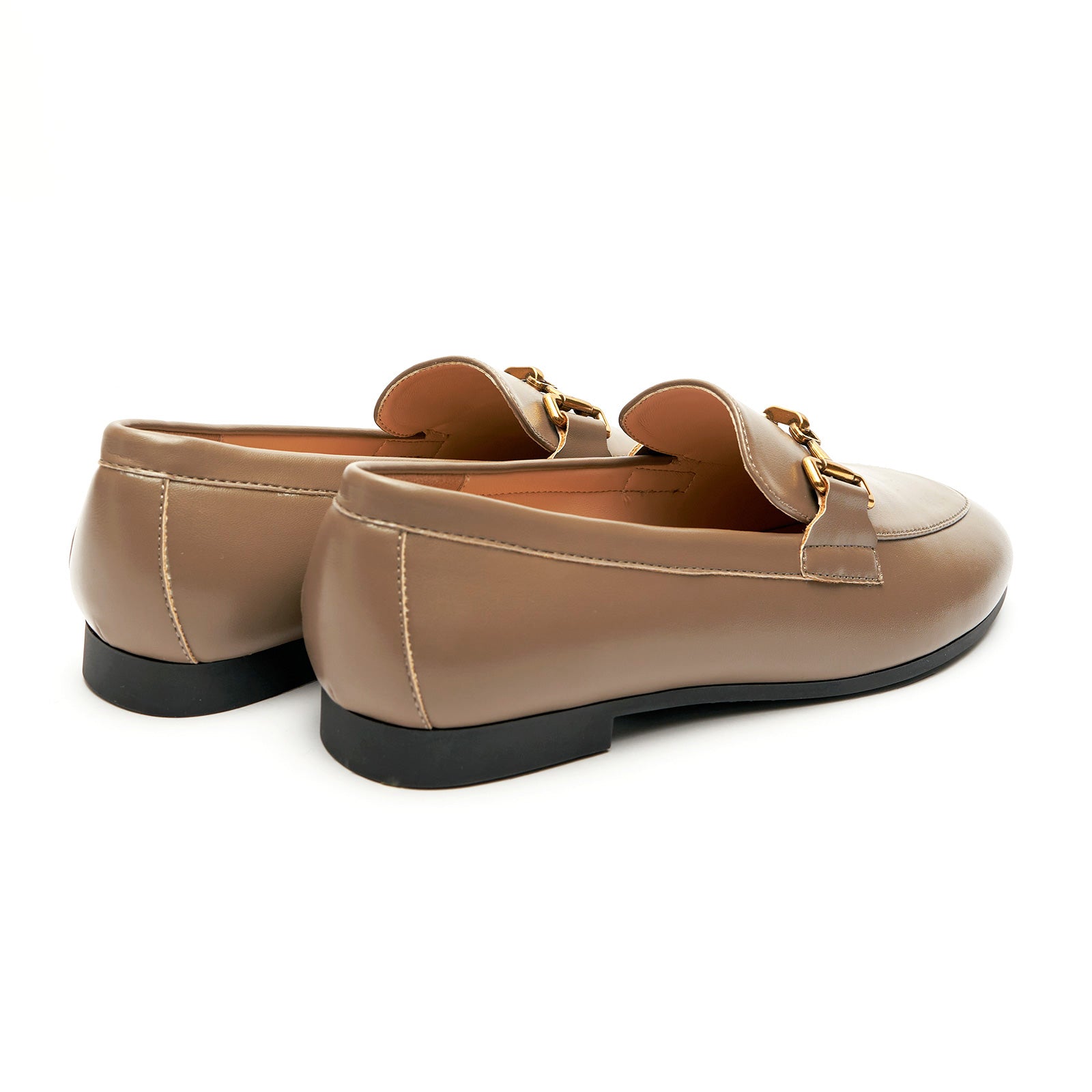 Mocassins &agrave; bout rond Gold Bit (Loraine)