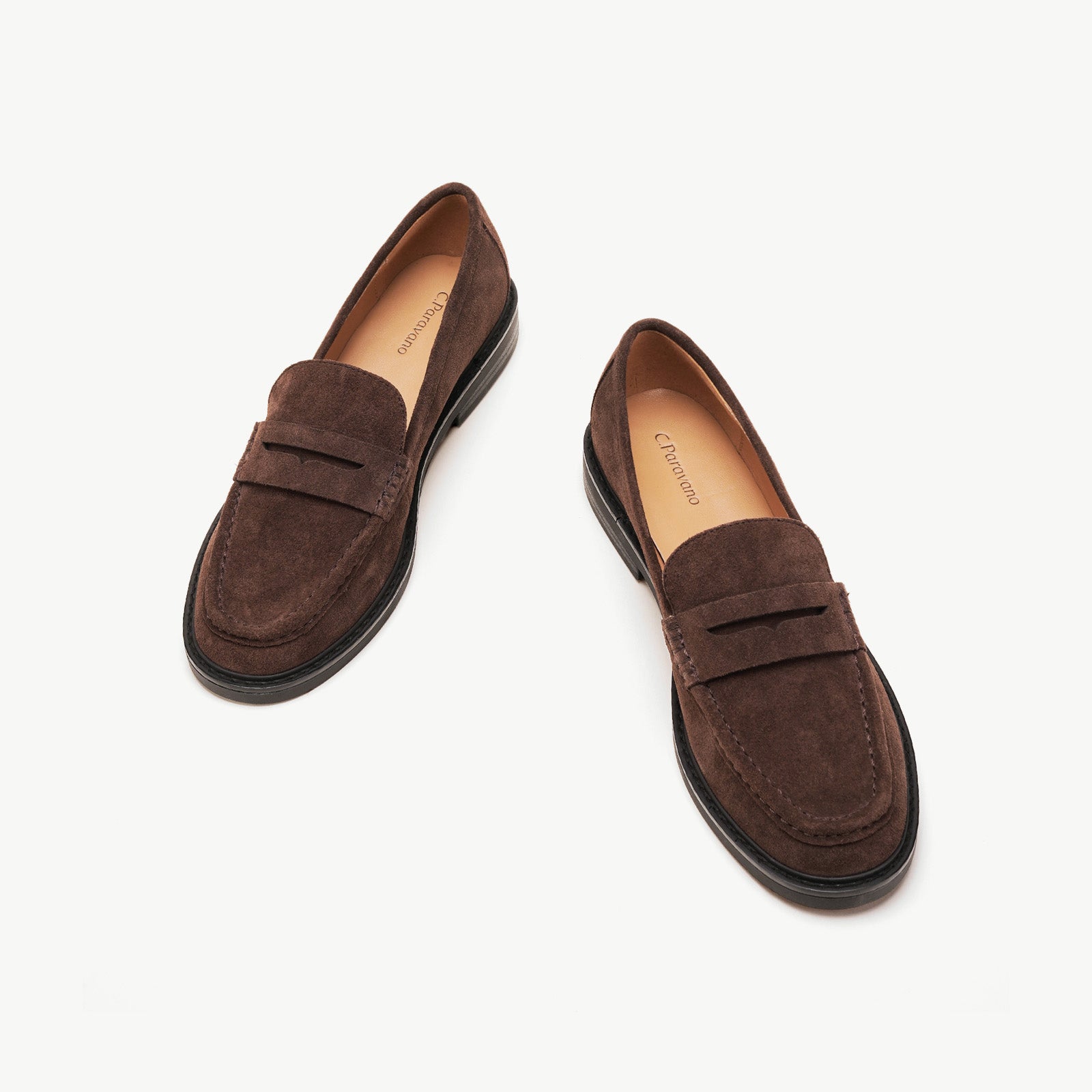 Mocassins penny en daim Serenity (Valora)