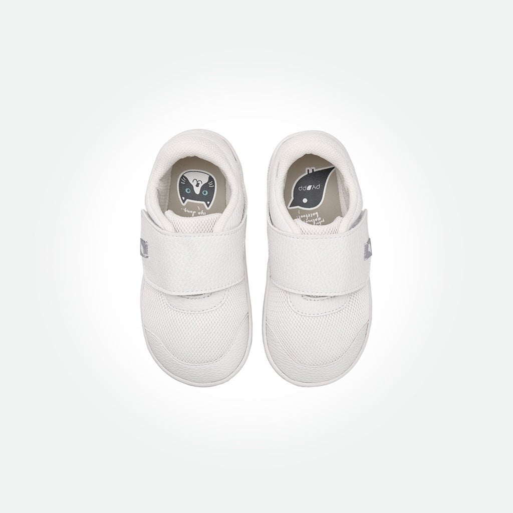 Poco Barfu&szlig;-Sneaker &ndash; Wei&szlig; auf Wei&szlig;