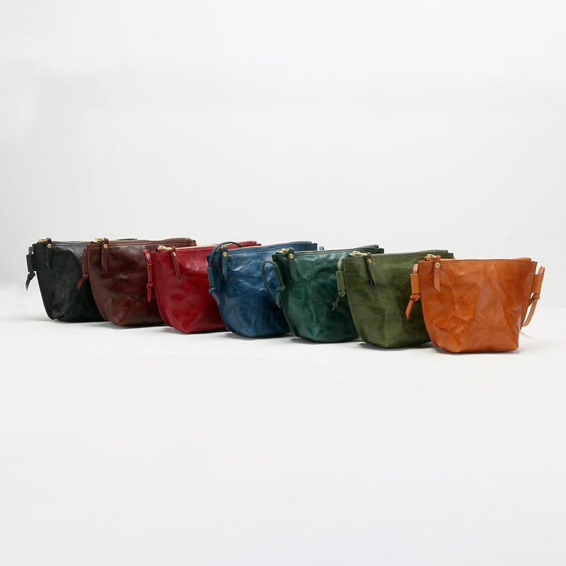 Mini bolso bandolera vintage hecho a mano