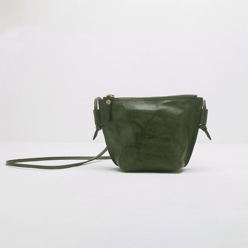 Mini bolso bandolera vintage hecho a mano