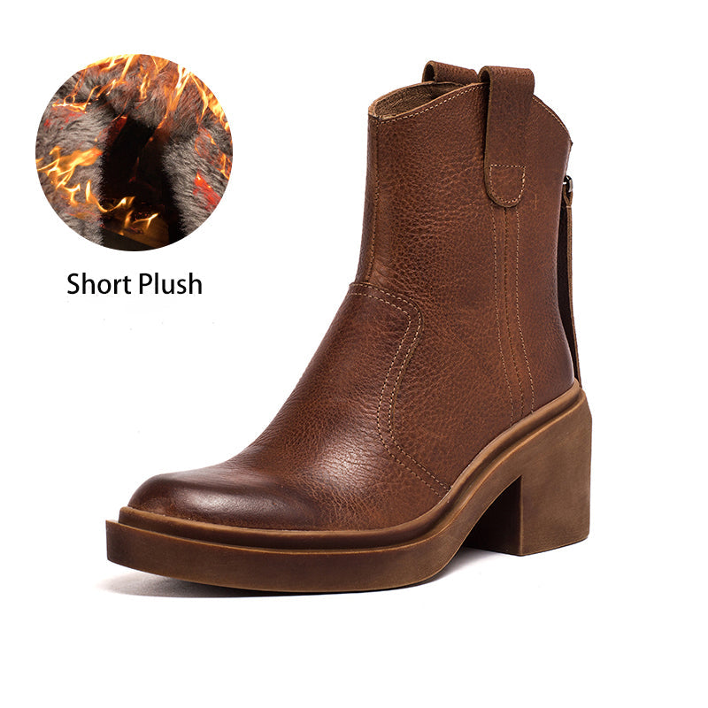 Bottes western en cuir, bottes de cowboy artisanales, chaussures de cr&eacute;ateur, fermeture &eacute;clair arri&egrave;re, marron/noir/vert