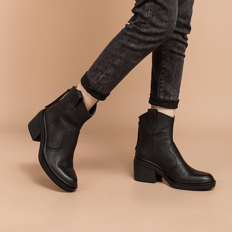 Bottes western en cuir, bottes de cowboy artisanales, chaussures de cr&eacute;ateur, fermeture &eacute;clair arri&egrave;re, marron/noir/vert
