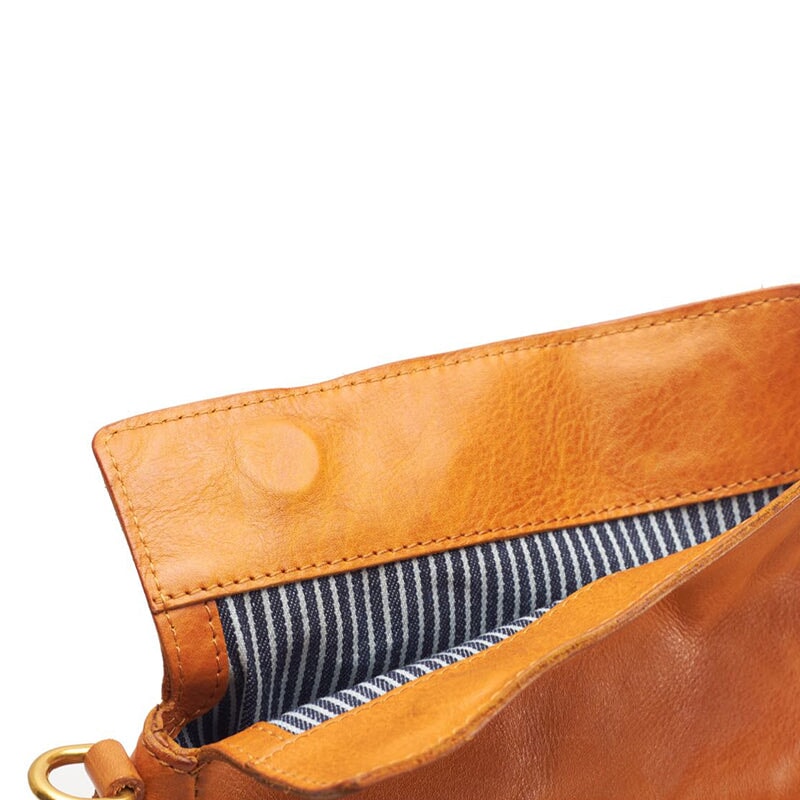 Retro-Handtasche aus Leder mit gro&szlig;em Fassungsverm&ouml;gen