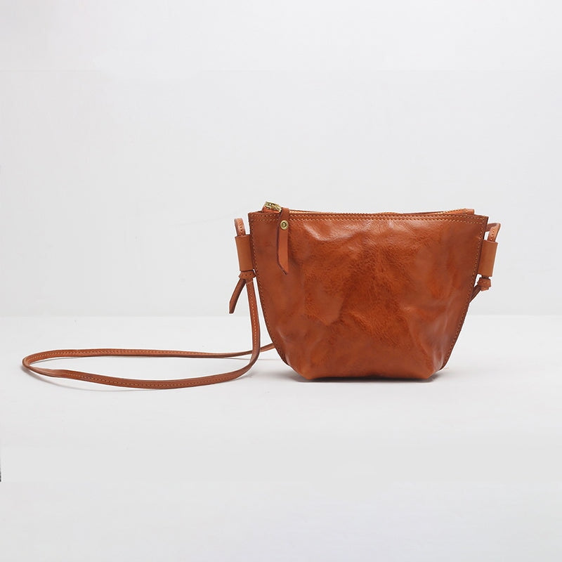 Mini bolso bandolera vintage hecho a mano