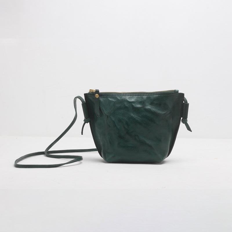 Mini bolso bandolera vintage hecho a mano