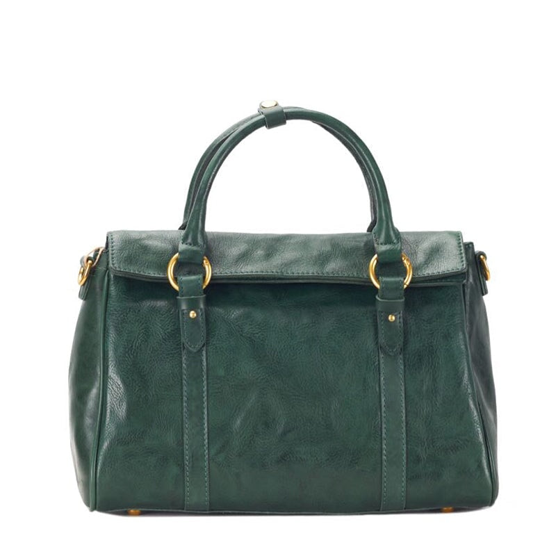 Retro-Handtasche aus Leder mit gro&szlig;em Fassungsverm&ouml;gen