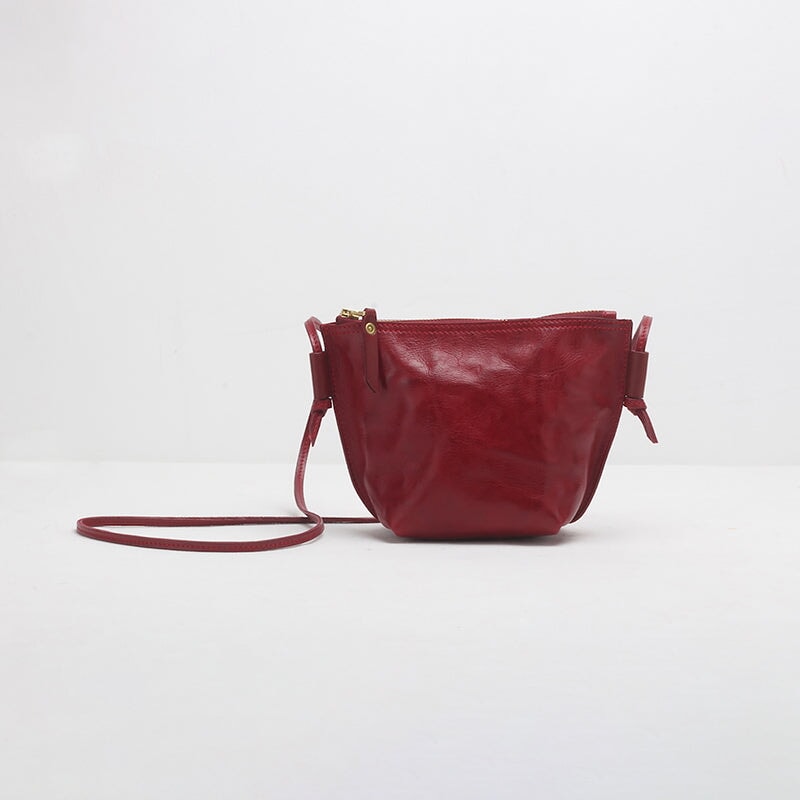 Mini bolso bandolera vintage hecho a mano