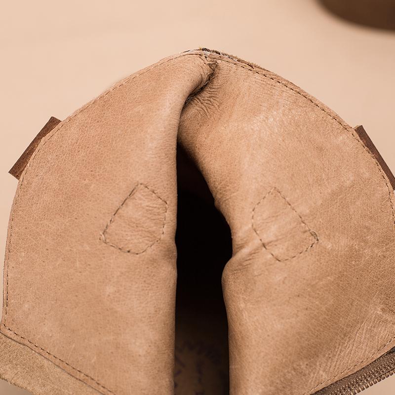 Bottes western en cuir, bottes de cowboy artisanales, chaussures de cr&eacute;ateur, fermeture &eacute;clair arri&egrave;re, marron/noir/vert