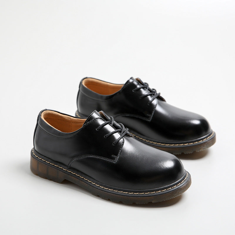 Damskie buty typu oksford, sznurowane, w stylu preppy, vintage, płaskie