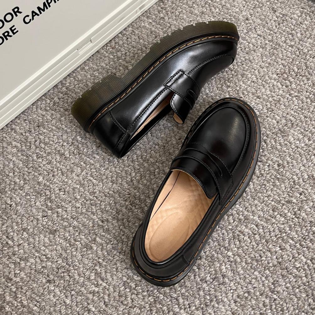 Damen-Loafer, l&auml;ssige flache Slipper