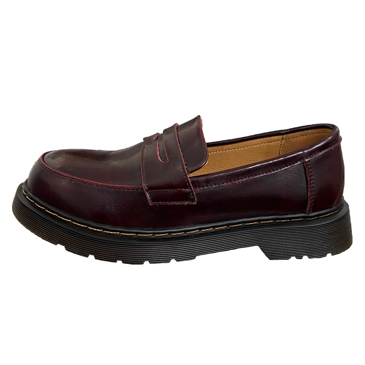 Damen-Loafer, l&auml;ssige flache Slipper