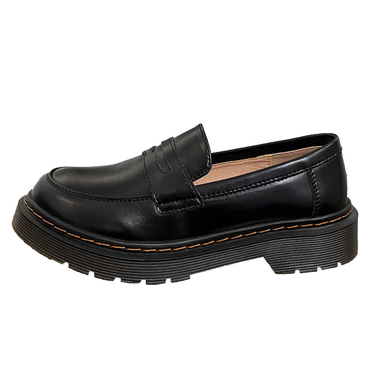 Damen-Loafer, l&auml;ssige flache Slipper